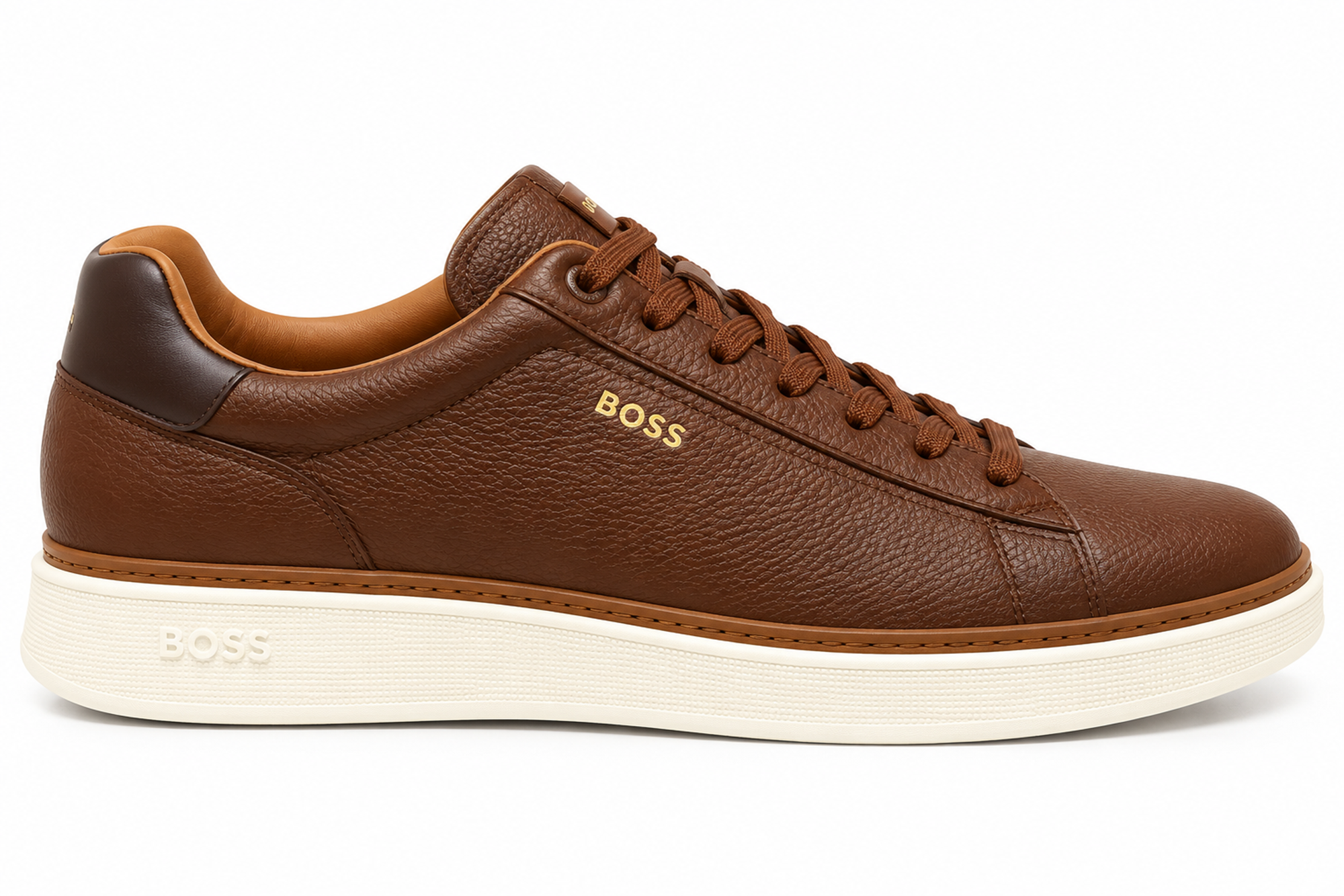 Baskets Boss Bulton Homme Marron