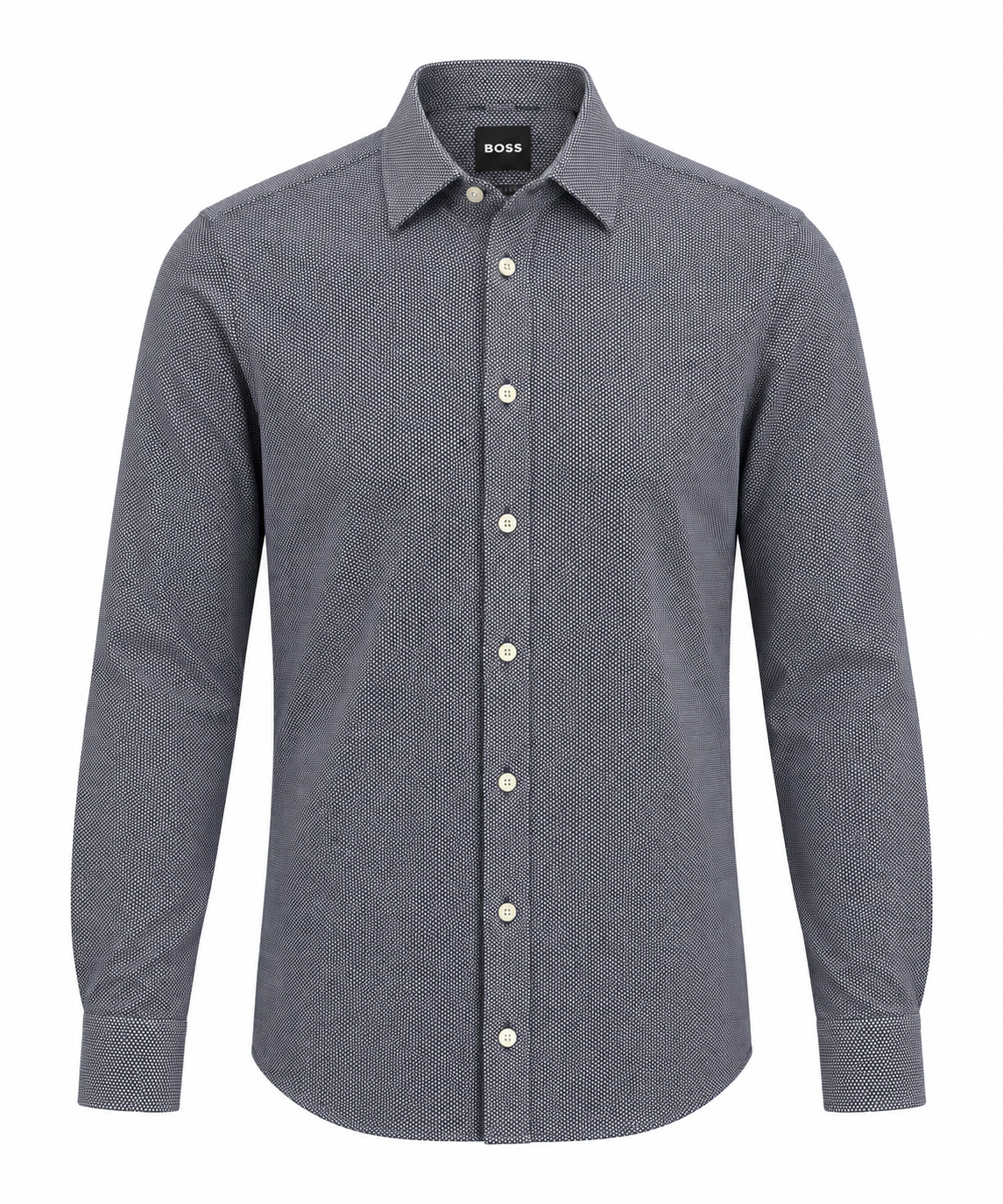 Chemise Boss Liam Homme Bleu