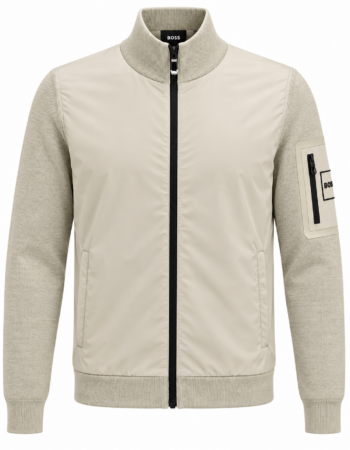 Gilet Boss Momentum Homme Beige