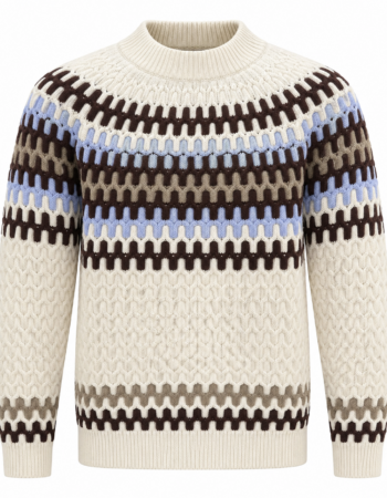Pull Boss Fiotto Homme Beige