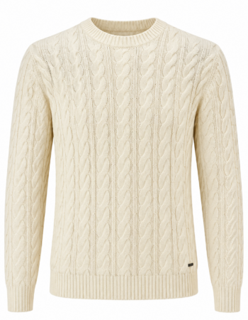 Pull Boss Furlan Homme Beige