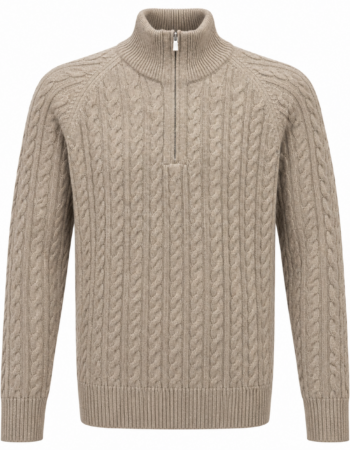 Pull Boss Furore Homme Marron