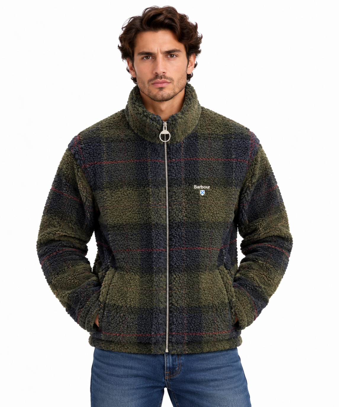 Veste Barbour Polaire Multicolore